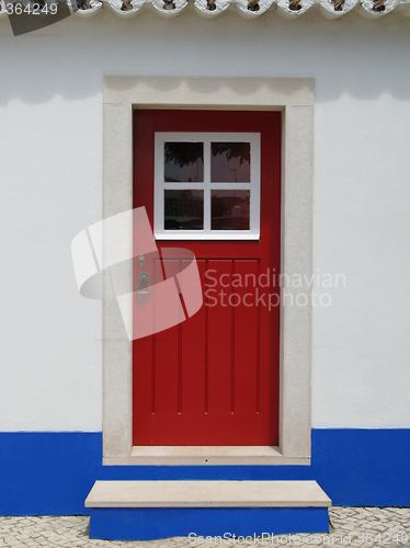 Image of Red door