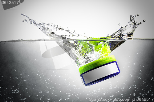 Image of plastic box splash