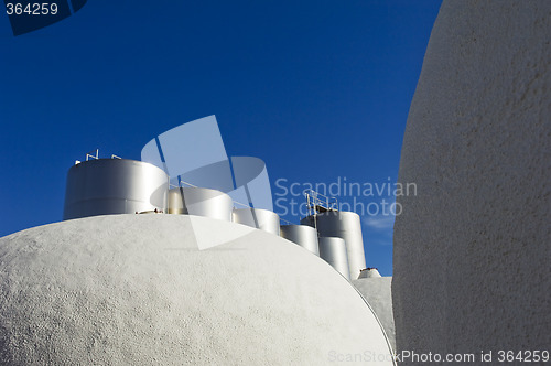 Image of Wine tanks