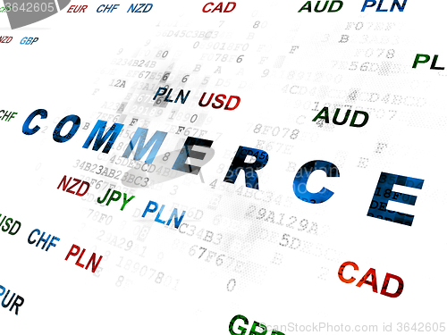 Image of Business concept: Commerce on Digital background