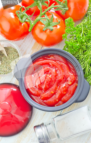 Image of tomato sauce