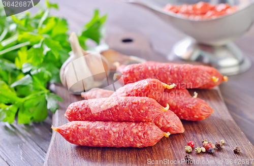 Image of sausages