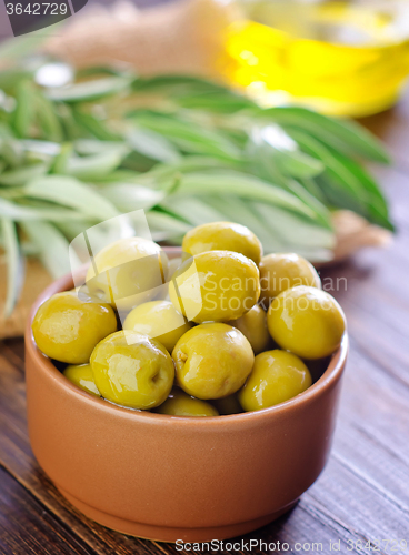 Image of green olives