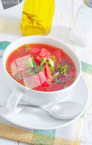 Image of fresh soup