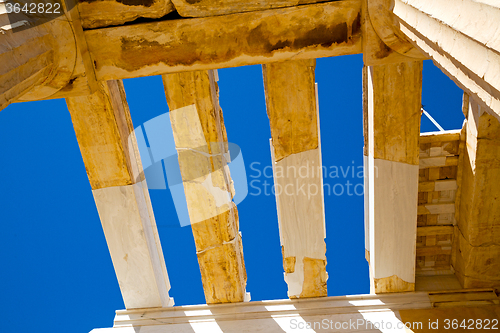 Image of parthenon and    architecture place 