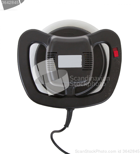 Image of Dirty car polishing machine isolated 