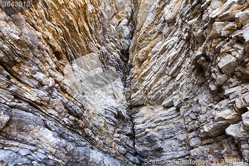 Image of rock break   close up 