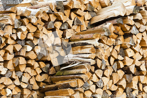 Image of firewood   close up