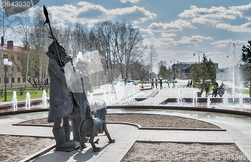 Image of Square of Robinson Crusoe. Tobolsk. Russia