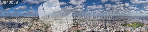 Image of Paris from Montparnasse Tower