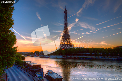 Image of Sunrise in Paris