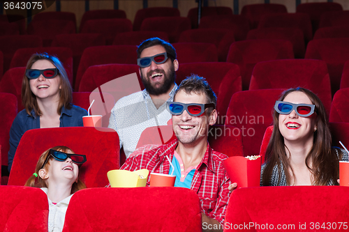 Image of The people\'s emotions in the cinema