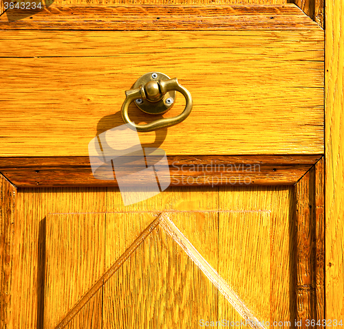 Image of the ternate rusty bras  closed wood italy  lombardy   