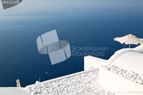 Image of in vacation    europe cyclades santorini 