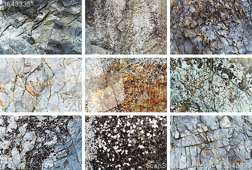 Image of Rock texture set