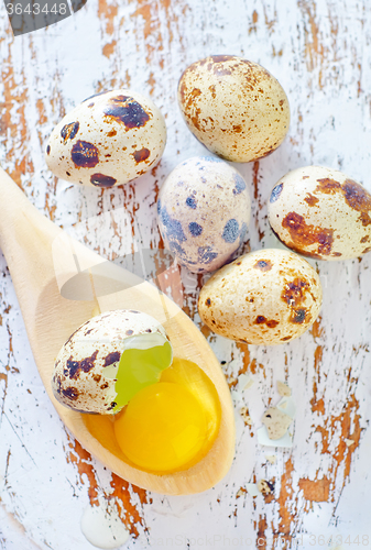 Image of quail eggs