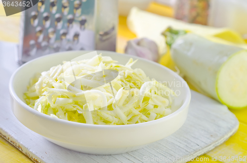 Image of grated marrow