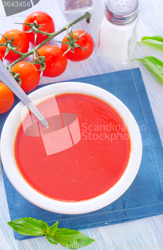 Image of tomato soup