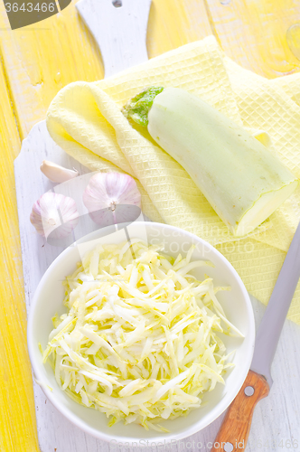 Image of grated marrow