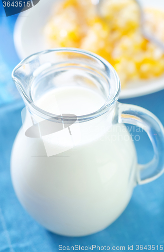 Image of milk in jug