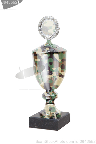 Image of Trophy cup isolated