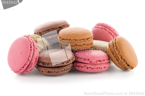 Image of Colorful French Macarons
