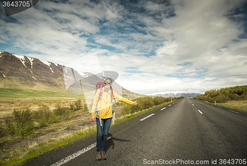 Image of Backpacker Tourist