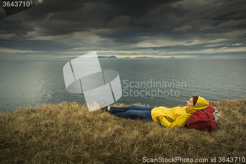 Image of Backpacker Tourist