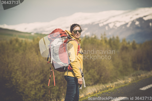 Image of Backpacker Tourist