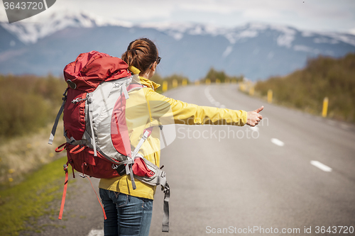 Image of Backpacker Tourist