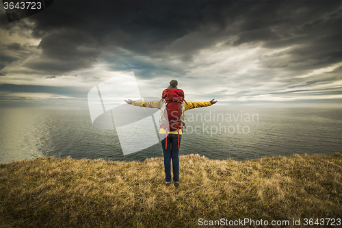 Image of Backpacker Tourist