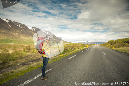 Image of Backpacker Tourist