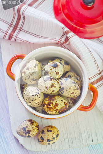 Image of quail eggs