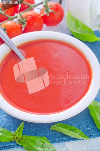 Image of tomato soup