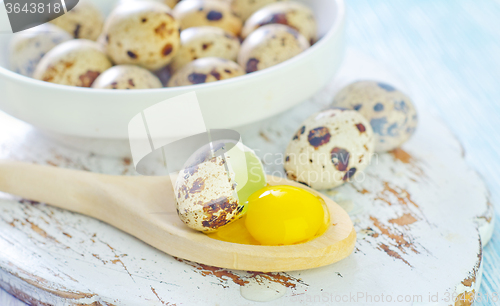 Image of quail eggs