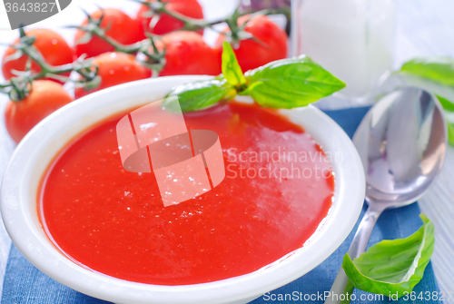 Image of tomato soup