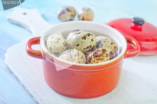 Image of quail eggs