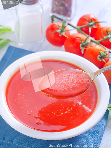 Image of tomato soup