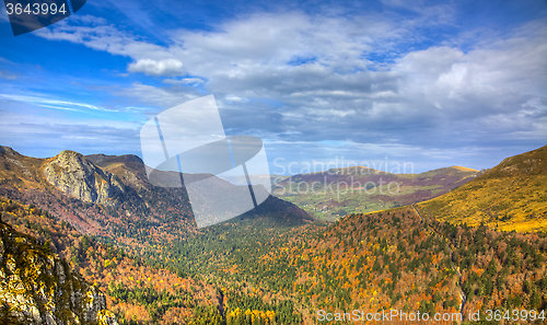 Image of Beautiful Autumn Valley