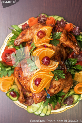 Image of Whole roasted chicken 