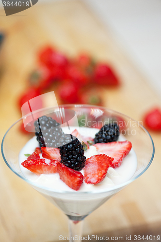 Image of souffle from yogurt 