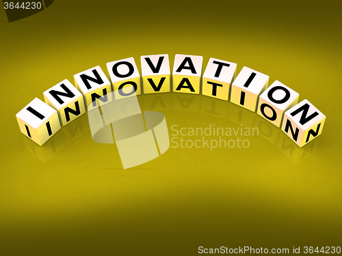 Image of Innovation Dice Mean Improvements And New Developments