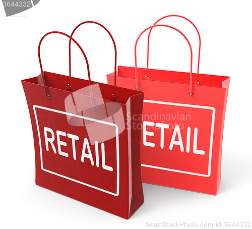 Image of Retail Bags Show  Commercial Sales and Commerce