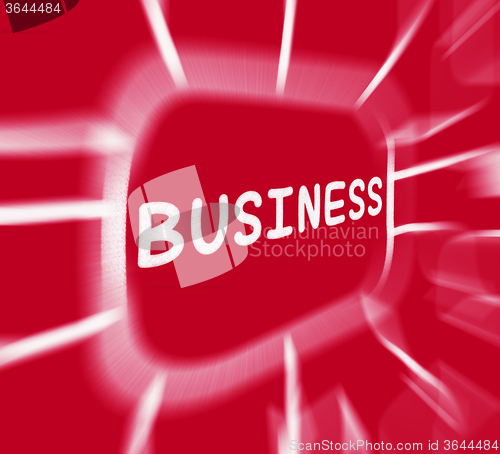 Image of Business Diagram Displays Corporate Organization Or Enterprise