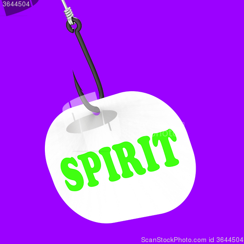 Image of Spirit On Hook Means Spiritual Body Or Purity