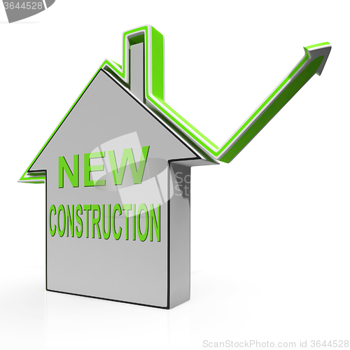 Image of New Construction House Means Recently Constructed Home
