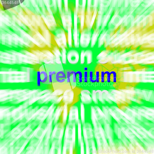 Image of Premium Word Cloud Shows Best Bonus Premiums