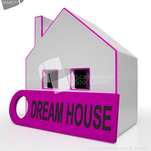 Image of Dream House Home Shows Purchase Or Construct Perfect Property