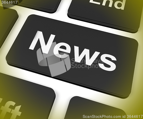 Image of News Key Shows Newsletter Broadcast Online