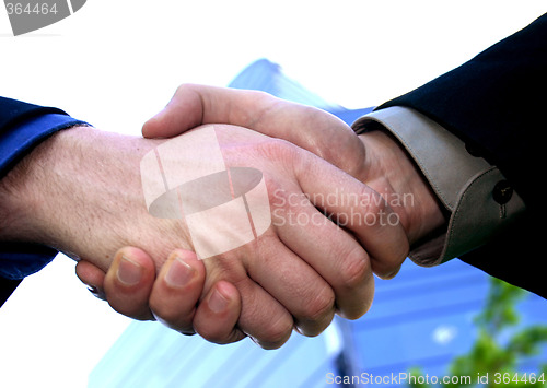 Image of business handshake